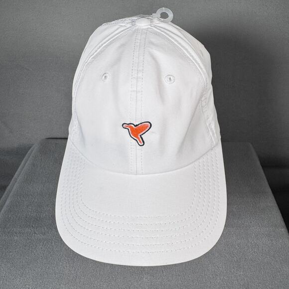 birddogs Hat Cap Strap Back White Embroidered Logo Performance Athletic Mens - Picture 1 of 10